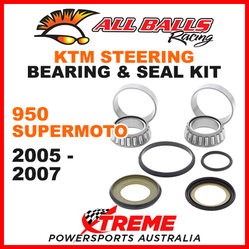 Details about   22-1026 KTM 950 Supermoto 2005-2007 Steering Head Stem Bearing Kit MX