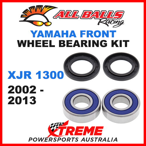 Yamaha XJR 1300 2008 All Balls Racing Rear Wheel Bearings /& Seals