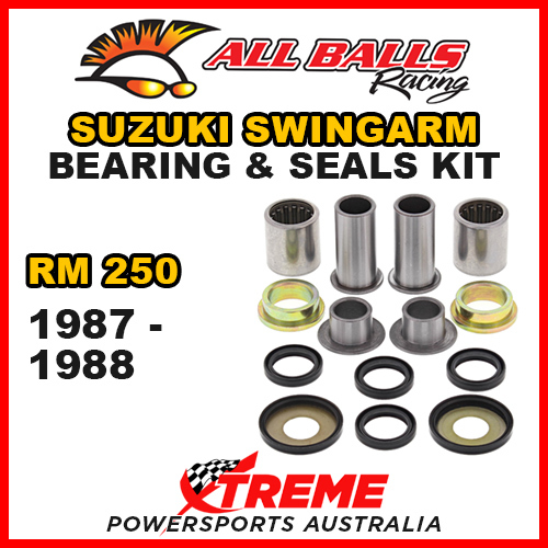 Swing Arm Bearing Kit For 1988 Suzuki RM250 Offroad Motorcycle~All Balls 28-1001