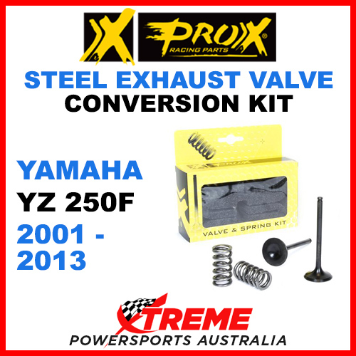ProX Yamaha YZ250F YZF250 20012013 Steel Exhaust Valve & Spring