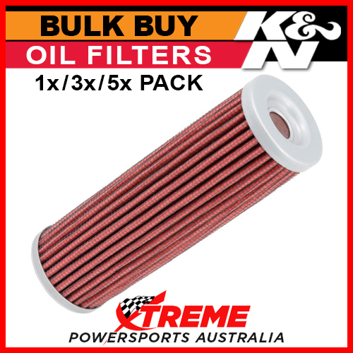 K&N KN-159 Oil Filter For Ducati Panigale 1199 / 899 – Performance Round Filter, Made In USA