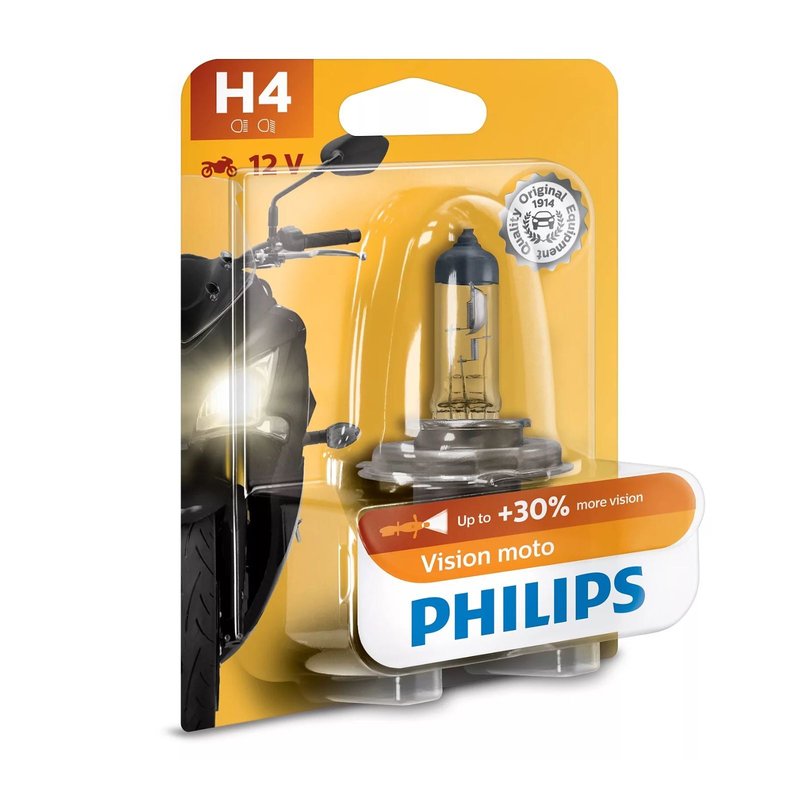 Philips Vision Moto 60/50W Bulb for Ducati STREETFIGHTER S 848 2012-2013
