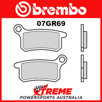 Brembo Husqvarna TC65 2017-2018 Sintered Dual Sport Rear Brake Pad 07GR69-SX