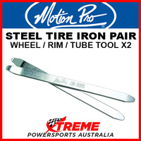 Motion Pro Tyre Iron 11" Set of 2, Steel Tyre Change Tool Motorcycle 08-080006