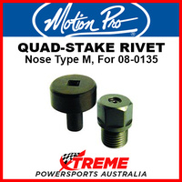 MP Quad-Stake Rivet Kit Nose-Type M. Link, use w/ 08-0135 Jumbo Tool 08-080142