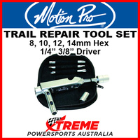 MP Compact Trail Repair Toolset, 8,10,12,14mm hex, 1/4" 3/8" Driver 08-080161