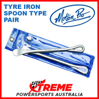 Motion Pro Tyre Iron 10" Spoon Type, Set of 2 Motorcycle Tyre Change 08-080409
