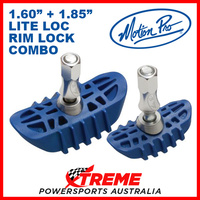 MP LiteLoc Wheel Rim Lock Bundle, 1.85 + 1.6 Inch Motorcycle Alum Nut 11-0058/59
