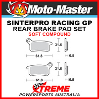 Moto-Master Husqvarna TC65 2017-2018 Racing GP Sintered Soft Rear Brake Pad 094612