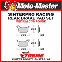 Moto-Master Husqvarna SM50 2010-2011 Racing Sintered Medium Rear Brake Pad 094711