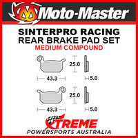 Moto-Master KTM 65 SX 2004-2009 Racing Sintered Medium Rear Brake Pad 094711