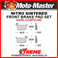 Moto-Master Husqvarna TC50 2017-2018 Nitro Sintered Hard Front Brake Pad 094721
