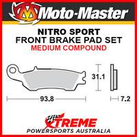 Moto-Master Yamaha WR450F 2016-2018 Nitro Sport Sintered Medium Front Brake Pad 094922