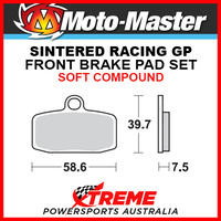 Moto-Master Husqvarna TC85 Big Wheel 2014-2018 Racing GP Sintered Soft Front Brake Pad 097412