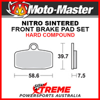 Moto-Master Husqvarna TC85 Big Wheel 2014-2018 Nitro Sintered Hard Front Brake Pad 097421