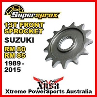 SUPERSPROX FRONT SPROCKET 13T For Suzuki RM 80 RM80 RM85 85 1989-2015 MX MOTOCROSS