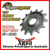 SUPERSPROX FRONT SPROCKET 15T 15 TOOTH HONDA CRF 150F CRF150F 2007-2012 STEEL MX