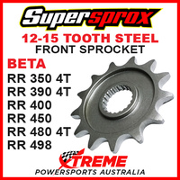Supersprox Beta 350/390/400/450/498 4T 12-15 Tooth Steel Front Sprocket 10-KT1