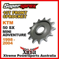 SUPERSPROX FRONT SPROCKET 10T 10 TOOTH 50SX 50 SX SX50 MINI ADVENTURE 98-2004 MX