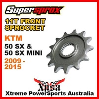 SUPERSPROX FRONT SPROCKET 11T 11 TOOTH 50SX 50 SX SX50 MINI 2009-2015 MX BIKE