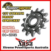 SUPERSPROX FRONT SPROCKET STEALTH 13T 13 TOOTH HONDA CRF 250R CRF250R 2004-2012