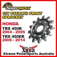 SUPERSPROX FRONT SPROCKET STEALTH 13T TRX 450R 04-2005 TRX 450ER 06-2014 ATV MX