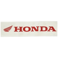 Factory Effex 12-94314 Red Honda Die Cut Window Sticker