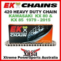 EK MX HEAVY DUTY 420 GREY CHAIN KAWASAKI KX 80 KX80 KX85 85 1979-2015 MOTOCROSS