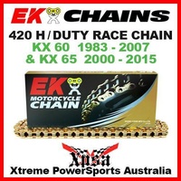 EK MX H/DUTY RACE RACING 420 GOLD CHAIN KX 60 KX60 1983-2007 KX65 65 2000-2015