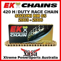 EK MX H/DUTY RACE RACING 420 GOLD CHAIN For Suzuki RM 65 RM65 2003-2006 MOTOCROSS