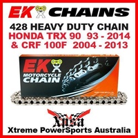 EK MX HEAVY DUTY 428 GREY CHAIN HONDA TRX 90 1993-2014 CRF 100F 2004-2013 ATV
