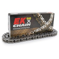 EK Chains 520 RR / SM SX-Ring 120L Chrome Narrow Race Chain