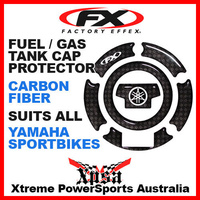 FACTORY EFFEX FX SPORTBIKE CARBON FIBER FUEL GAS CAP PROTECTOR YAMAHA YZF R1 UNI