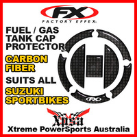 FACTORY EFFEX FX SPORTBIKE CARBON FIBER FUEL GAS CAP PROTECTOR For Suzuki GSX UNI