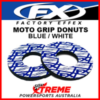 FX 2018 Blue/White Moto Grip Donuts, MX ATV Dirt Pit Bike Motocross 15-67920