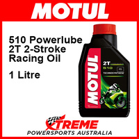 Motul 510 PowerLube 2T 2-Stroke 1 Litre Motorcycle Engine Oil Lubricant 16-210-01