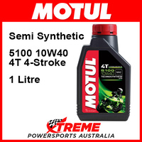 Motul 5100 Semi Synthetic 10W40 4T 4-Stroke 1 Litre Motorcycle Engine Oil 16-412-01