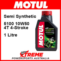 Motul 5100 Semi Synthetic 10W50 4T 4-Stroke 1 Litre Motorcycle Engine Oil 16-416-01
