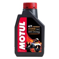 Motul 7100 10W40 1 Litre Motorcycle Engine Oil 16-420-01