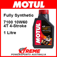 Motul 7100 Fully Synthetic 10W60 4T 4-Stroke 1 Litre Motorcycle Engine Oil 16-422-01