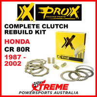 ProX Honda CR80R CR 80R 1987-2002 Complete Clutch Rebuild Kit 16.CPS11087
