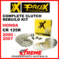 ProX Honda CR125R CR 125R 2000-2007 Complete Clutch Rebuild Kit 16.CPS12000