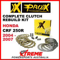 ProX Honda CRF250R CRF 250R 2004-2007 Complete Clutch Rebuild Kit 16.CPS13004