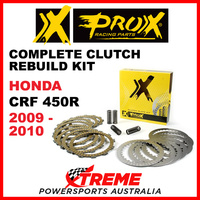 ProX Honda CRF450R CRF 450R 2009-2010 Complete Clutch Rebuild Kit 16.CPS14009