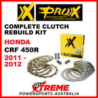 ProX Honda CRF450R CRF 450R 2011-2012 Complete Clutch Rebuild Kit 16.CPS14011