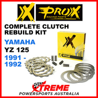 ProX Yamaha YZ125 YZ 125 1991-1992 Complete Clutch Rebuild Kit 16.CPS22091