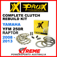 ProX Yamaha YFM 250R Raptor 2008-2013 Complete Clutch Rebuild Kit 16.CPS23009