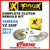 ProX Yamaha YZ250F YZ 250F 2014-2017 Complete Clutch Rebuild Kit 16.CPS23114