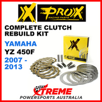 ProX Yamaha YZ450F YZ 450F 2007-2013 Complete Clutch Rebuild Kit 16.CPS24007