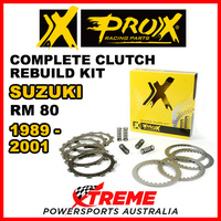 ProX For Suzuki RM80 RM 80 1989-2001 Complete Clutch Rebuild Kit 16.CPS31089